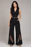 Luxury Black Wrap Corset Top with Structured Fit